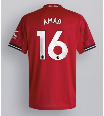 Manchester United Amad Diallo #16 Replik Heimtrikot 2025-26 Kurzarm